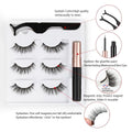 Magnetic Eyelashes Kit – 4 Pairs & Waterproof Eyeliner