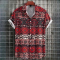 Vintage Hawaiian Shirt for Men – Retro Short Sleeve Top