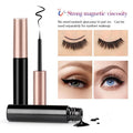Magnetic Eyelashes Kit – 4 Pairs & Waterproof Eyeliner