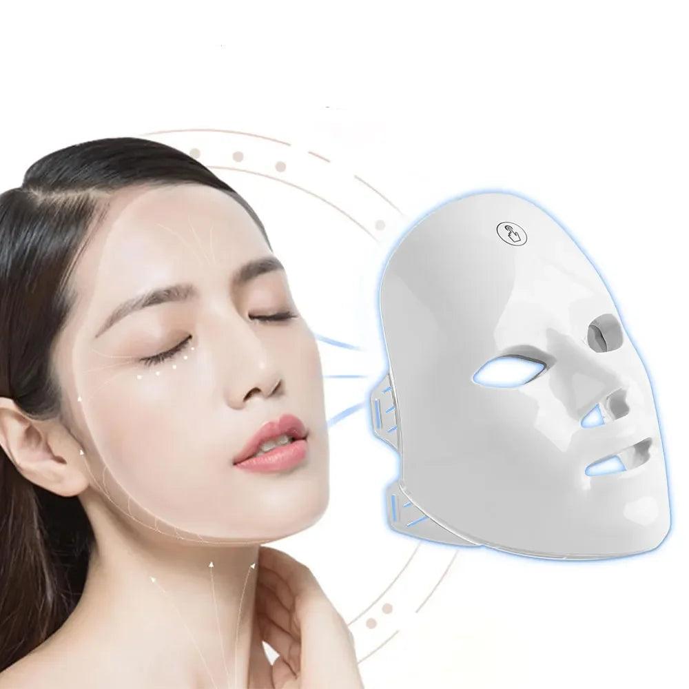 7-Color LED Face Mask | Skin Rejuvenation & Light Therapy