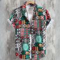 Vintage Hawaiian Shirt for Men – Retro Short Sleeve Top