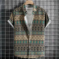 Vintage Hawaiian Shirt for Men – Retro Short Sleeve Top