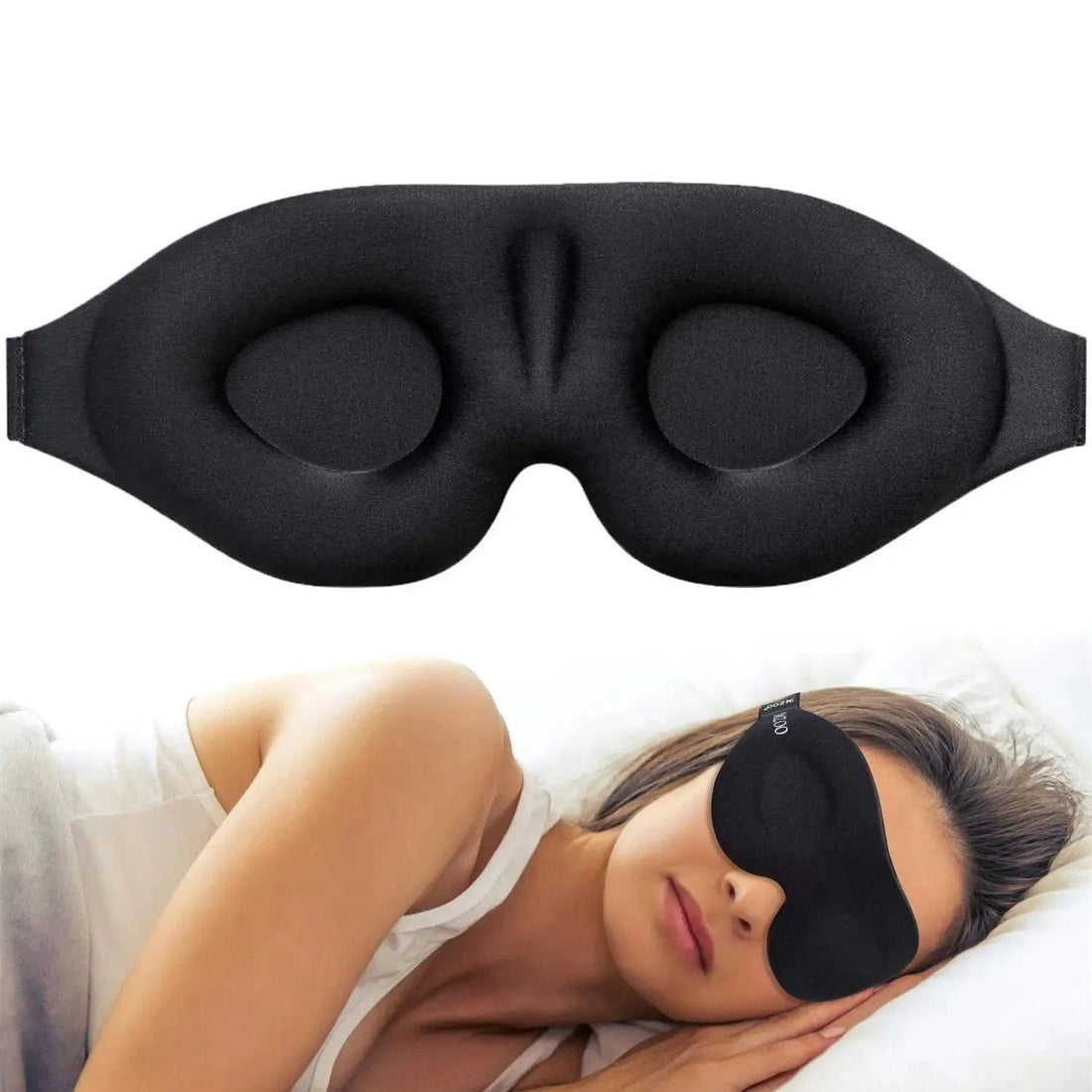 3D Sleep Mask – Light Blocking for Women & Men