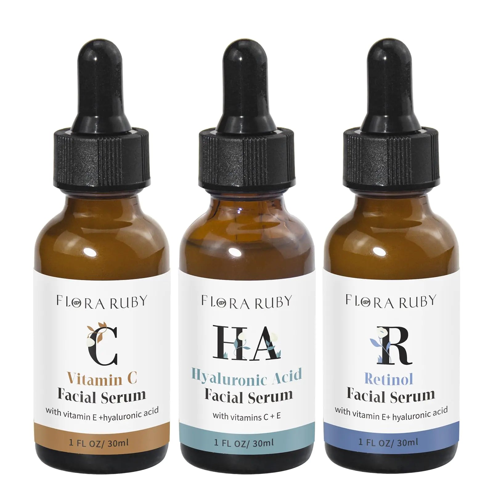Triple-Action Brightening Serum Set - 3 Pack